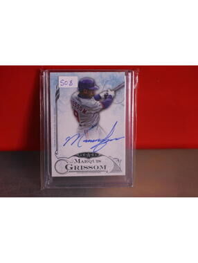 Marquis Grissom Auto 2015 Topps Five Star Montreal Expos On-Card Autograph 🔥